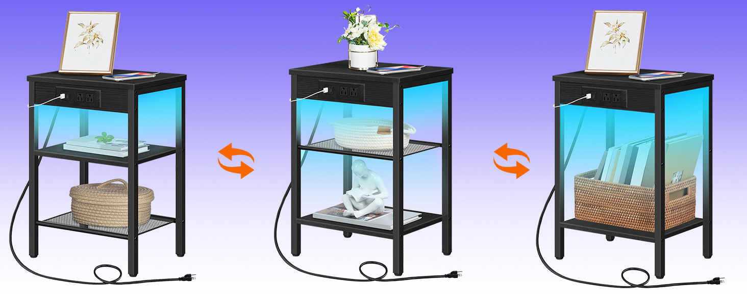 أرفف قابلة للتعديل