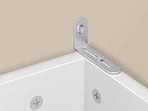 Corner Display Cabinet with Glass Doors, Glass Display Cabinet with LED Lights, 6-Tier Curio Cabinet for Collectibles & Books, Modern Corner Bookcase, White