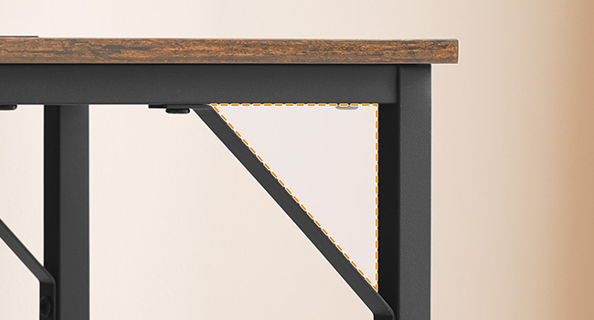 طاولة شريط مع محطة الشحن, طاولة حانة مستطيلة, طاولة قهوة عالية أعلى, طاولة ارتفاع شريط العداد, طاولة طعام طويلة ضيقة طويلة, ريفي البني والأسود