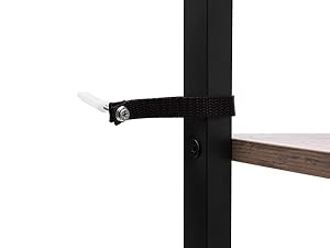 3-Tier Industrial Over-the-Toilet Storage Rack, Grey & Black Multifunctional Bathroom Organizer, Space-Saving Shelving Unit for Bathroom, Easy Assembly