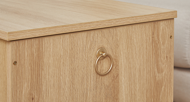 storage chest, 39.3" storage bench, rattan-like storage trunk, sturdy entryway bench supports 220 lb, shoe bench, safety hinge, u-shaped opening, easy assembly, natural