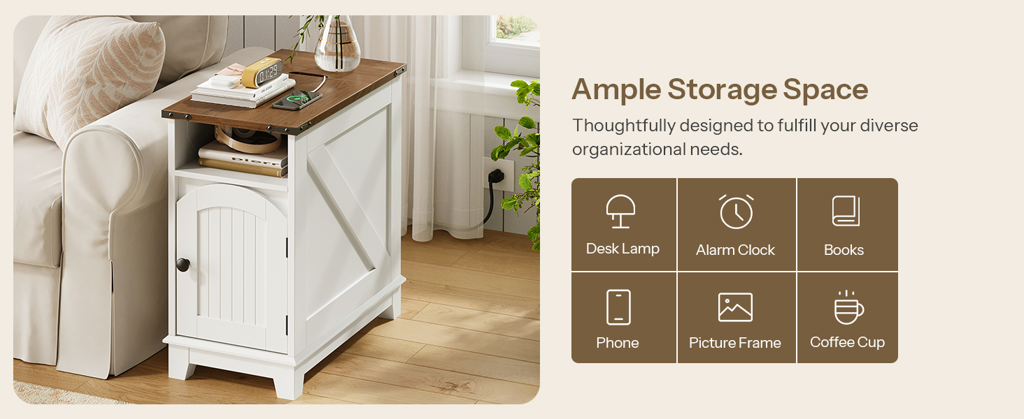 Тонкий приставний столик