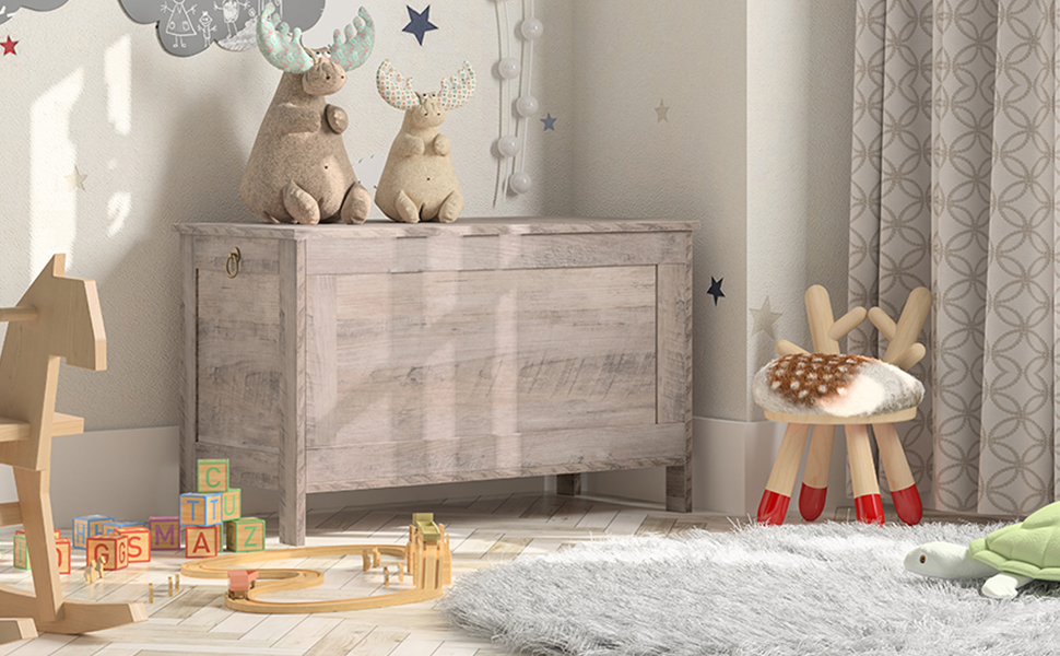 Skrzynia magazynowa, Ławka z miejscem do przechowywania, Skrzynia na zabawki z pokrywką, Ławka na buty, Siedzisko w klatce piersiowej, Solidna skrzynia do przedpokoju, Sypialnia i pokój dzienny, Szary