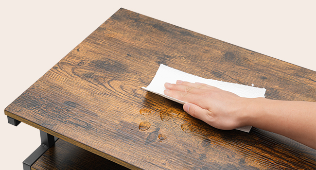 TV Stand Unit, Media Console Table with Open Storage Shelves and 2 Gavetas de tecido, Adequado para sala de estar, Quarto, Rústico Marrom e Preto