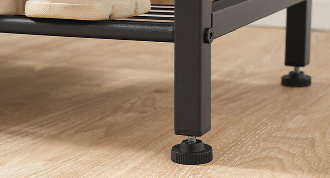 Tall Shoe Rack, Large-Capacity Shoe Storage Organizer, 12-Tier Shoe Rack for 44-55 Pairs of Shoes, Adjustable Metal Shelves, Shoe Storage Unit, Grey