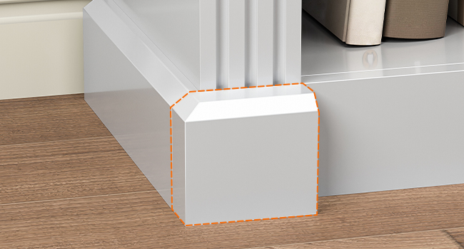 HOOBRO Electric Fireplace with Mantel, Fireplace TV Stand with Led Light, 74" Farmhouse Entertainment Center with Storage, Realistic Stacked Stone Surround and 3D Flame for Living Room, Bedroom