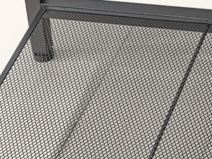 TV Stand with Integrated Power Outlet and LED Lighting, Entertainment Center Compatible with TVs Up to 75 Inches, Modern Media Console with 2 Non-Woven Drawers, Rustic Brown