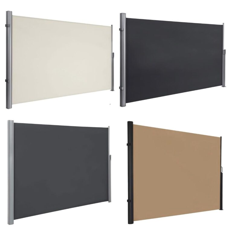 Tenda laterale in lega di alluminio