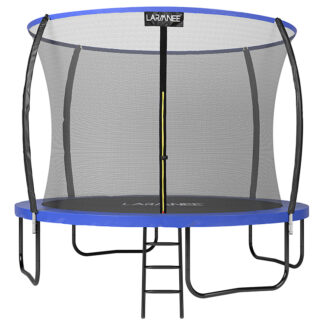 Σουμιές, Κήπος Tranpoline για διάμετρο παιδιών 366 εκ, Πλήρης σύνθεση με προστατευτικό δίχτυ, Σκάλα, Προστατευτικό μαξιλάρι, Κήπος,