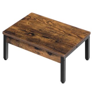 Ξύλινο σκαμνί βήμα, Kid's Step Stool for Bathroom Sink, Συγκρατώ 350 λίβρα, Σκαμπό βήμα για το μικρό παιδί για κουζίνα, Υπνοδωμάτιο, Καθιστικό, Ρουστίκ καφέ