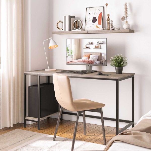 Flydende væghylder Sæt med 2, Vægmonterede opbevaringshylder med usynlige beslag, Velegnet til badeværelse, Soveværelse, Toilet, Køkken, Stue, Kontor, græsk finish