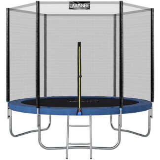 قطر الترامبولين 244/305/366 سم, Children's Trampoline Outdoor with Safety Net, مع غطاء الحافة وسلم, مُكَمِّلات, يصل إلى 150