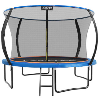 Diamètre de trampoline extérieur 305 cm avec filet de sécurité, Coussins de protection, Échelle, Capacité 150 kg, pour