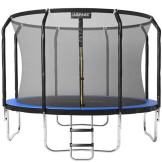 Children's Trampoline Diameter 305 CM مع شبكة الأمان مع غطاء الحافة وسلم مبطن