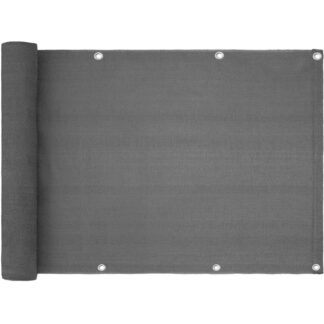 EGY96HWL00 BALCONY FENCE, 90 x 600 εκ, HDPE, Προστασία απορρήτου στο μπαλκόνι, για Αίθριο, Κήπος, Μπαλκόνι, Οθόνη, Αντιηλιακή προστασία, Αδιαφανής, Ανθρακίτης