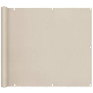 EHH096PW شرفة السياج, 90 س 600 سم, بيس, حماية خصوصية الشرفة, للفناء, حديقة, شرفة, واقية من الشمس, شهرة غير شفافة, أصفر داكن