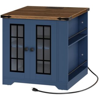 جدول الجدول النهائي للمزرعة مع محطة الشحن, منضدة سرير, منضدة خشبية