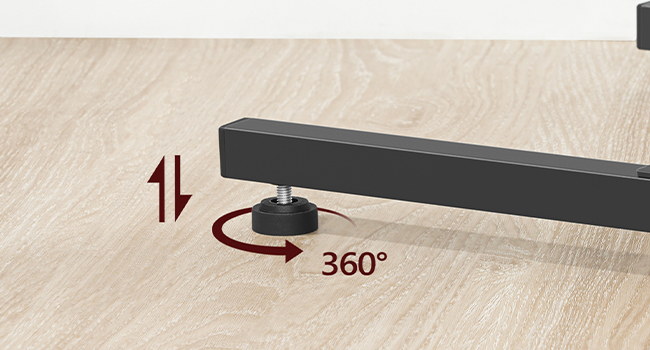 C-Shaped End Table, Small Sofa Side Table with Storage Bag, Sturdy Metal and Engineered Wood Frame, Suitable for Living Room, Bedroom, Hallway, Rustic Brown & Black