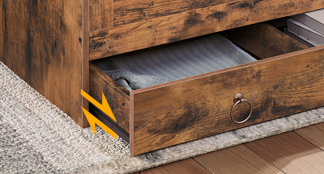 Coffre de rangement, 39.3" Coffre jouet avec tiroir, Banc de rangement en bois, Supports de banc d