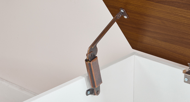 مقعد تخزين أبيض وجوز, الصدر التخزين الخشبي الرجعية, صندوق التخزين الخشبي, لعبة صندوق مع أعلى رفع, منظم المدخل متعدد الوظائف, للدخول, غرفة الجلوس