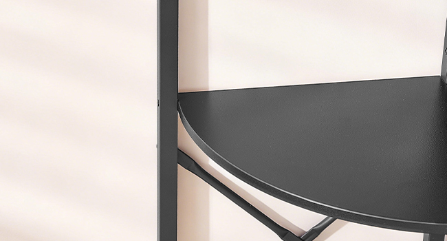 HOOBRO 5-Tier Tall Bookshelf, Industrial Bookcase with 12 Open Shelves and Fabric Drawer, Freestanding Storage Rack, Display Shelf, Triple Book Shelf for Living Room, Home Office, Black