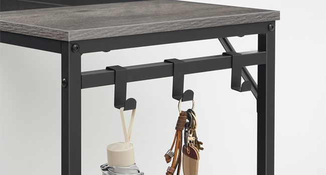 desk with drawers office desk gray desk computer desk gaming desk