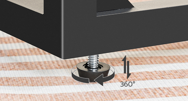 C-vormige bijzettafel, SOFA -tafel met laadstation, laptoptabel voor bank, 2 USB -poorten 2 AC -verkooppunten, smal nachtkastje met kracht, woonkamer, slaapkamer, Rustiek bruin en zwart