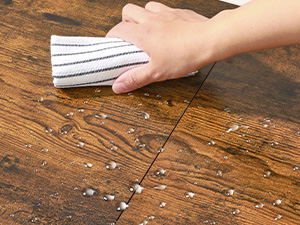 TV Stand with Integrated Power Outlet and LED Lighting, Entertainment Center Compatible with TVs Up to 75 Inches, Modern Media Console with 2 Non-Woven Drawers, Rustic Brown