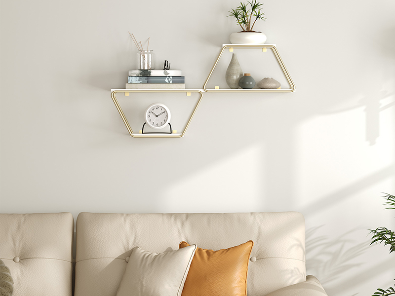 Dvojvrstvové plávajúce police