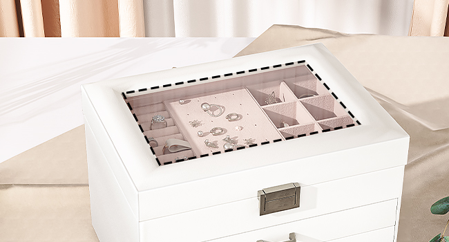 صندوق منظم المجوهرات