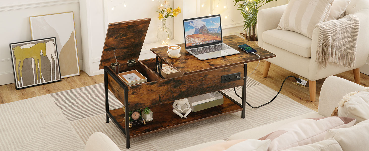 Ανυψώστε το κορυφαίο τραπέζι του καφέ