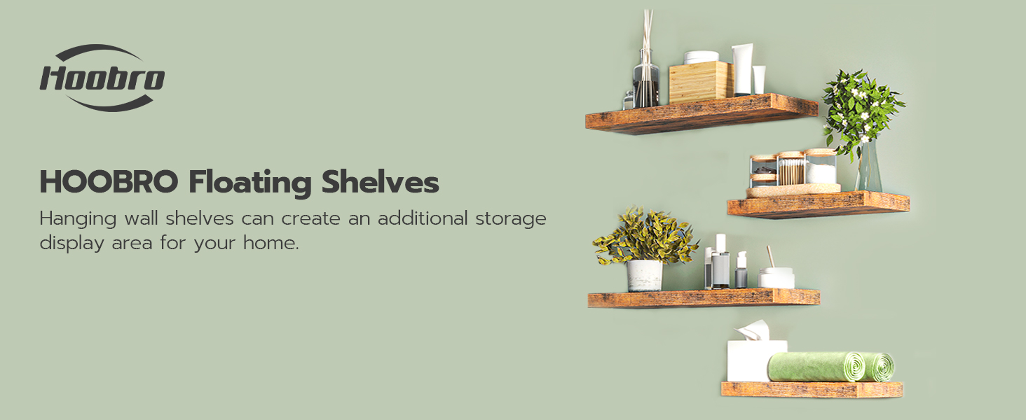 étagères flottantes