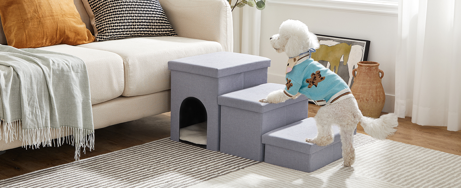 Hundetreppe für hohe Betten