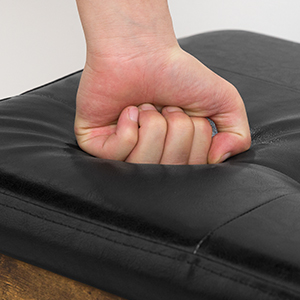 saklama sandığı, ahşap oyuncak sandığı, Yastıklı koltuklu depolama tezgahı, ayakkabı tezgahı, Destekler 220 1 pound = 0.45 kg, giriş bankı, 31.5 x 15.7 X 19.3 inç, Kolay montaj, Yatak uç taburesi, yatak odası