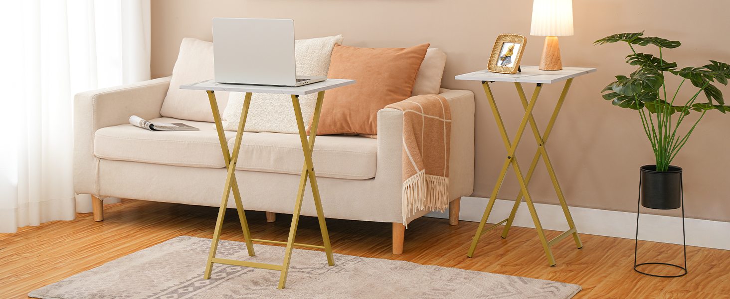 Klappbarer TV-Tabletttisch