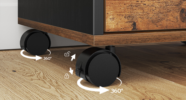 5-خزانة ذات درج, حافظة الملفات, خزانة الملفات الخشبية, مجلس الوزراء المكاتب مع الأدراج, خزانة التخزين للمكياج, للمكتب المنزلي, يذاكر, التجميع سهل, بني ريفي