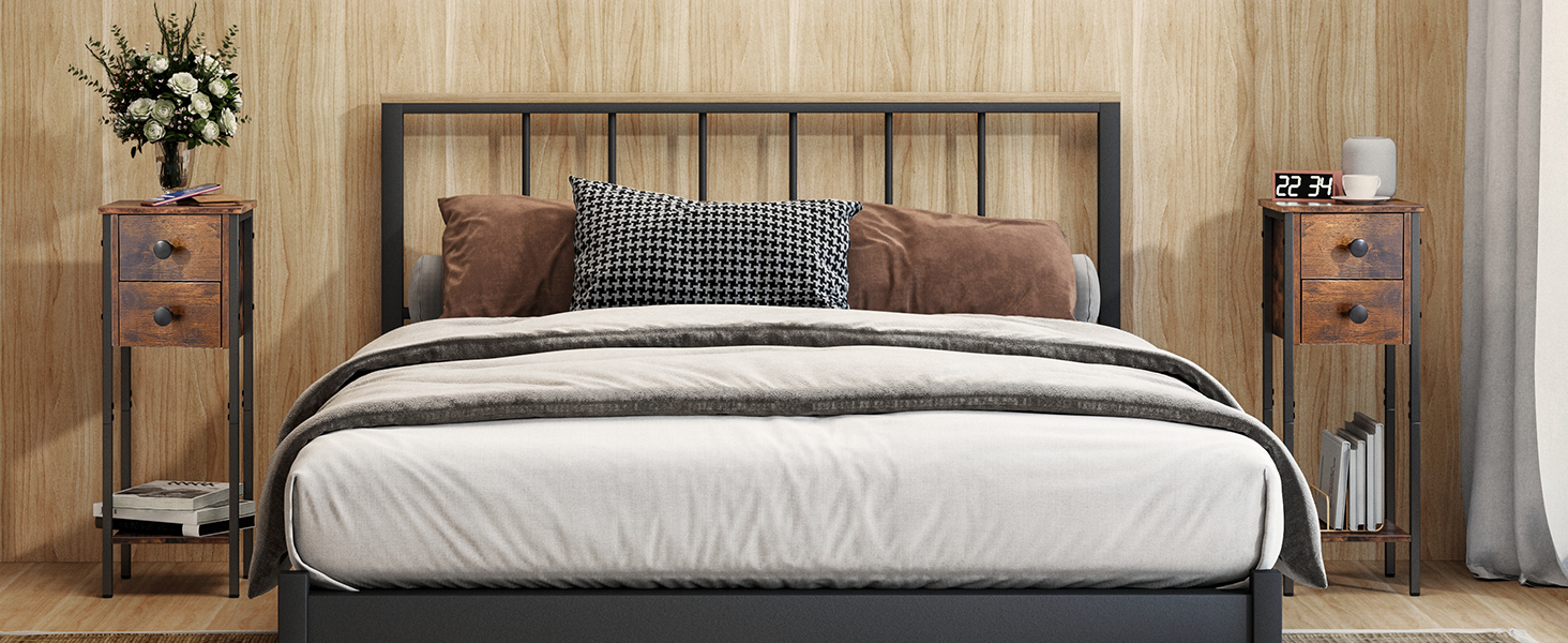 Narrow Bedside Table