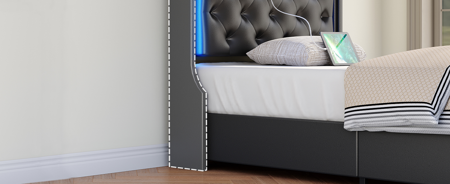 struttura letto doppia