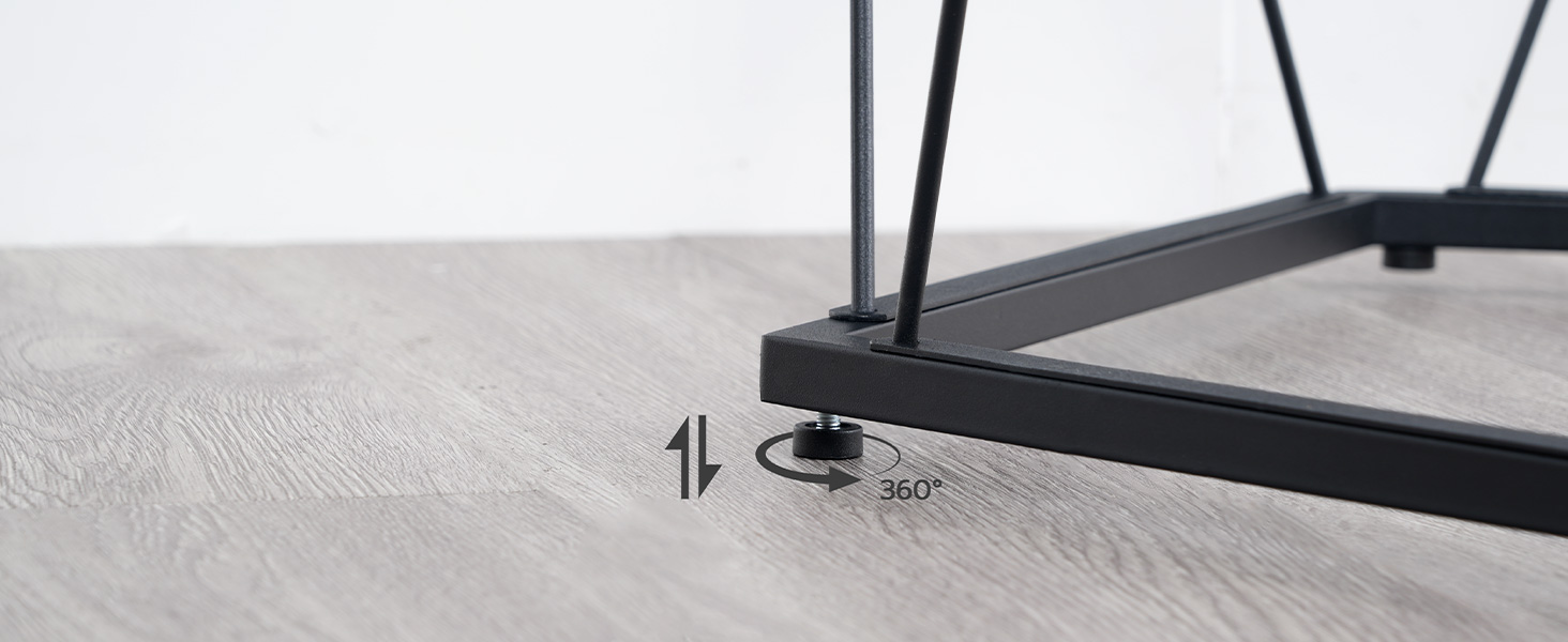 Dohányzóasztal, Fekete üveg dohányzóasztal a nappalihoz, 27.6" Kerek dohányzóasztal, 1 Rétegközponti asztal, Fém keret, Hatszögletű kialakítás, a Small Space számára, Fogadószoba, Lakás, Fekete