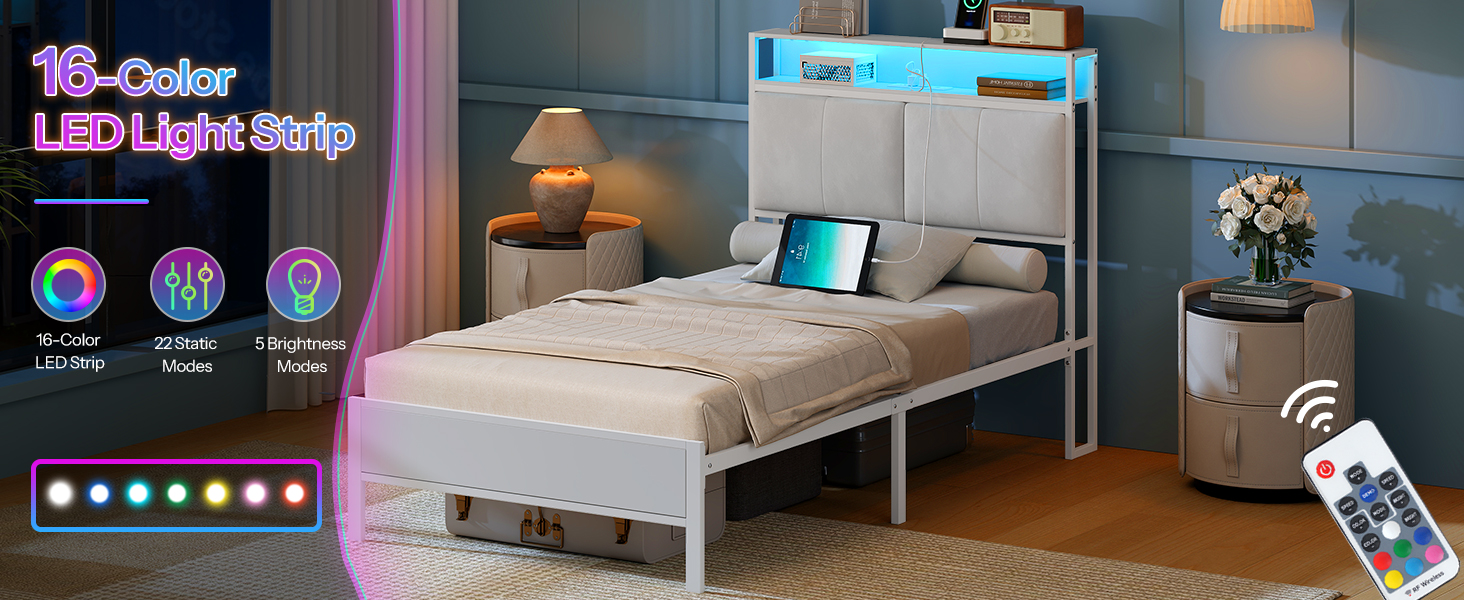 rama łóżka podwójnego