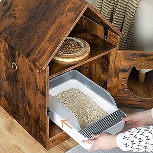 maison de chat cachée