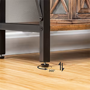 säädettävät jalat