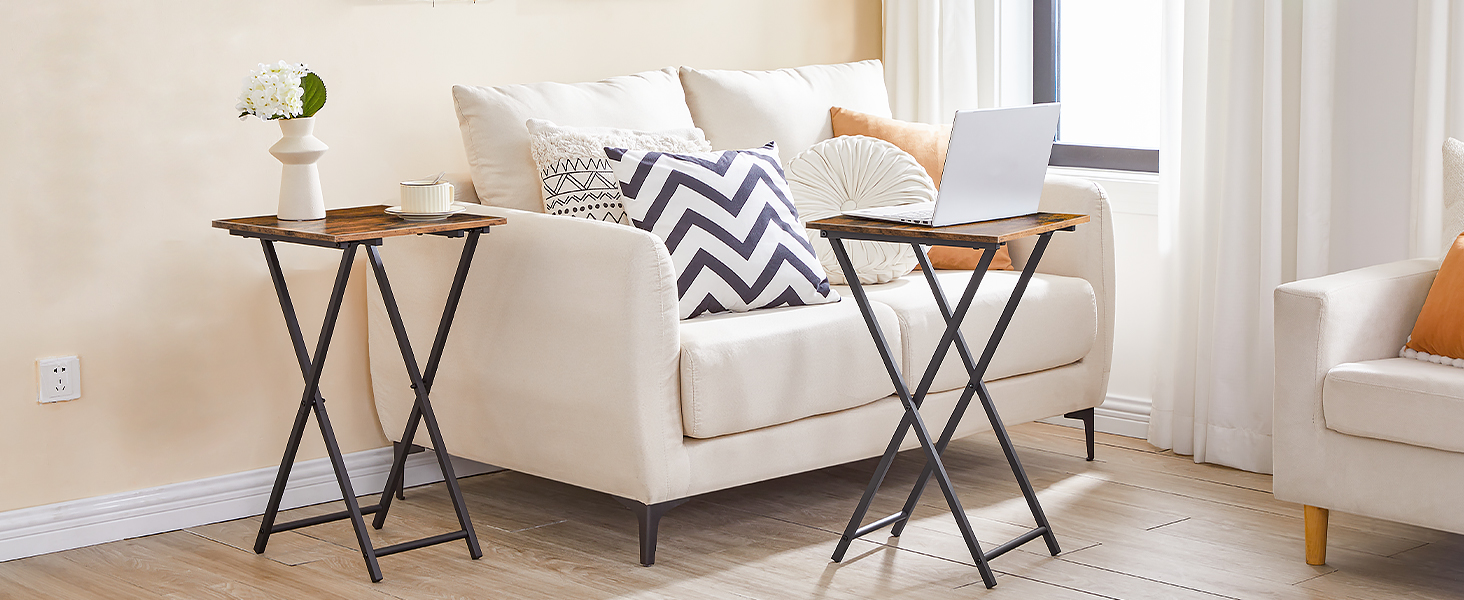  طاولة علبة التلفزيون القابلة للطي