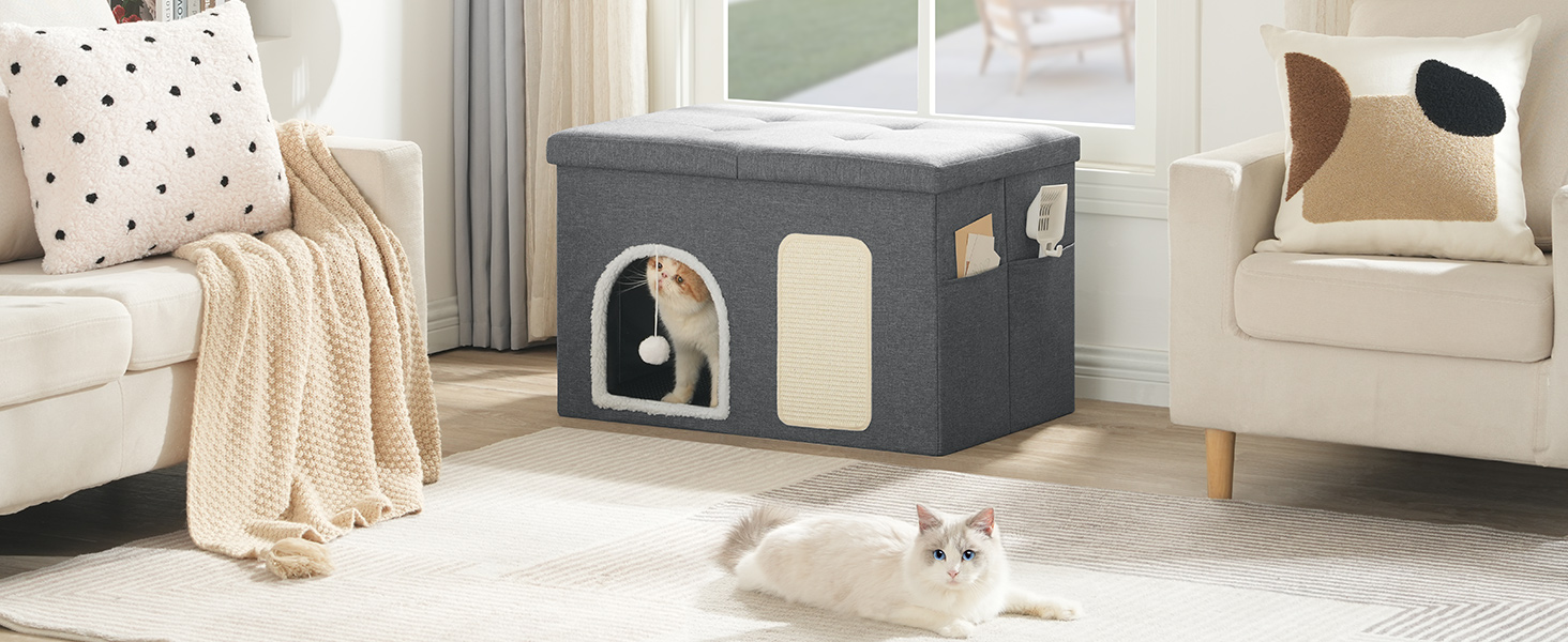 cat litter box furniture