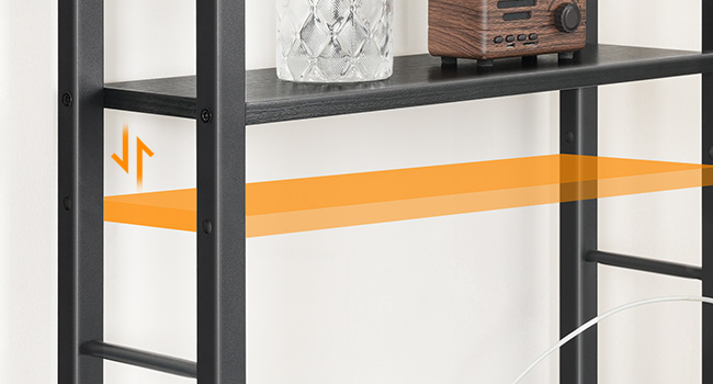 Nachttisch mit Ladestation