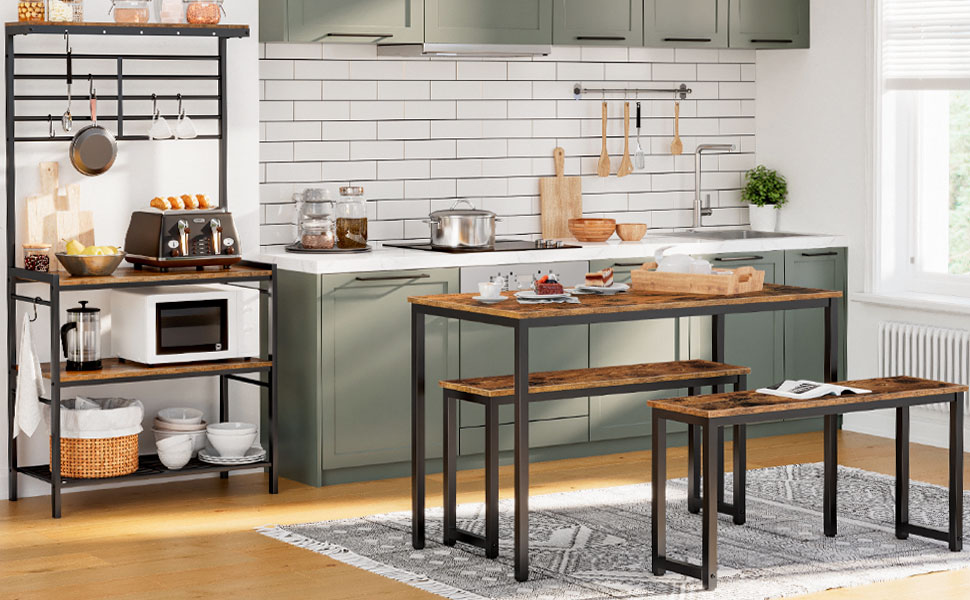 Raca Baker na Cistine, Seasann oigheann micreathonn cistine le 6 S-Hooks, Scairbh cistine le seilf taispeána ard, stáisiún caife, donn tuaithe