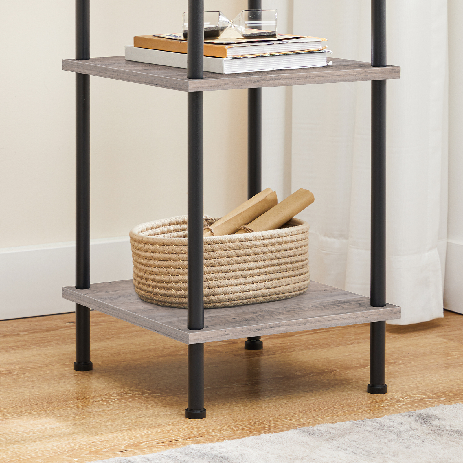 end table with charging station