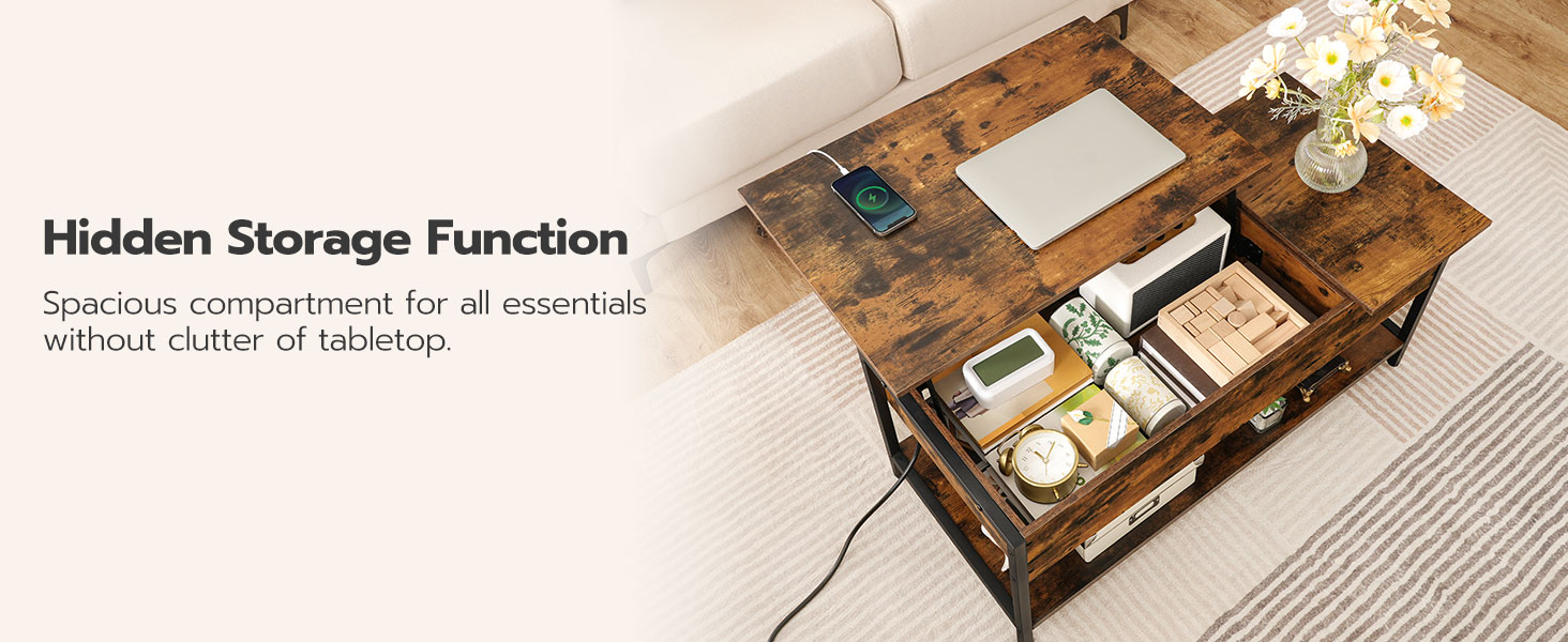 Ανυψώστε το κορυφαίο τραπέζι του καφέ