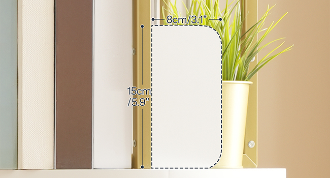 رف الكتب الدوارة مع يربك