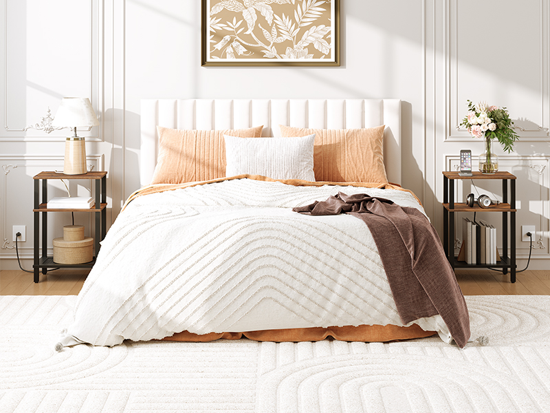 Table de fin avec station de charge